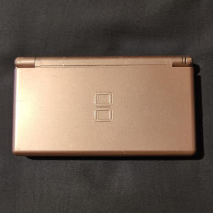 Rose-gold rectangle.